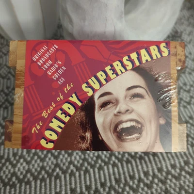 Best Of Comedy Superstars: Broadcasts Radio Golden Age 4 Cassette Boxed Set NEW! — 第 1/4 张图片