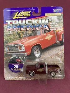Johnny Lightning Truckin America 1978 Dodge Li'l Red Express Burg #55 Ltd Ed NIB - Picture 1 of 7