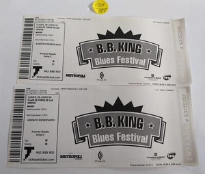 ENTRADAS DE CONCIERTOS-CONCERT TICKETS --B.B.king - Imagen 1 de 1