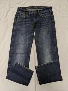 Men's American Eagle "Original Straight" Jeans Tag Size 28x30 Measures 31x30 - Picture 1 of 11