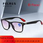 Tinted Anti Blue Light Bifocal Reading Glasses For Men Gradient Lens Sunglasses