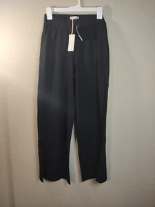 Pantalones para mujer Melloday Butter suaves de pierna ancha negros con bolsillos talla XS - Imagen 1 de 6