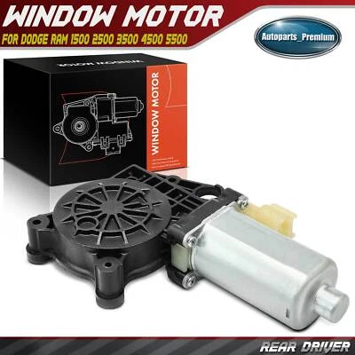 Motor ventana eléctrica trasera izquierda con 2 pines para Dodge Ram 1500 2500 3500 4500 5500 Foto 1 de 4