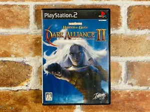 Baldur's Gate Dark Alliance 2 PlayStation 2 PS2 Japan JP Game w/manual FedEx - Picture 1 of 6