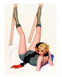 Pinup Girl Sticker Decal pin up pin-up P146 - Bild 1 von 1