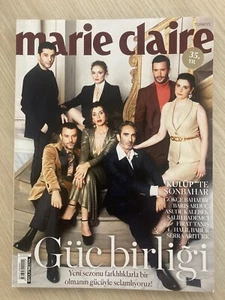 marie Claire September 2023 Kulüp / Gökçe Bahadır Barış Arduç Salih Bademci - Picture 1 of 7