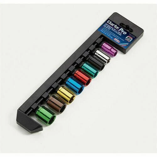 Clarke PRO340 9 Piece Colour Coded Socket Set â 3/8â Drive - Image 1 of 1