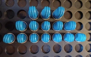 15 piezas de juego de repuesto azules Leverage Game 1982 - Imagen 1 de 1