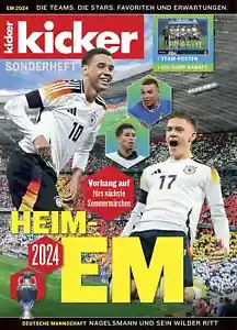 Kicker Sonderheft - EM 2024 - Deutsche EM 2024 Vorschau Fußball Magazin - Bild 1 von 2