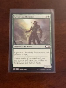 Magic the Gathering 2020 Greenwood Sentinel - Bild 1 von 2