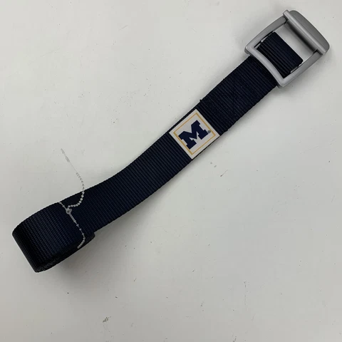Michigan Wolverines Adjustable Field Belt Men's S/M (32-42) New Cover
