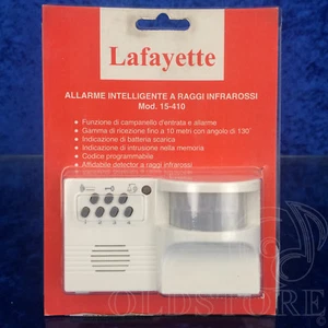 ►LAFAYETTE 15-410◄ALLARME INTELLIGENTE A RAGGI INFRAROSSI SECURITY ALLARM NEW - Imagen 1 de 9