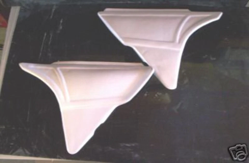 KTM 350 504 560 1983/1984 4 tiempos paneles laterales blancos Foto 1 de 1