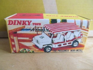 REPRODUKTION DINKY THE PRISONER MINI-MOKE 106 BOX - NUR BOX - - Bild 1 von 2
