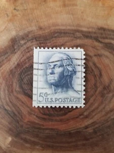 George Washington 5 cent Rare Used stamp 1962 United States Postage - Picture 1 of 1