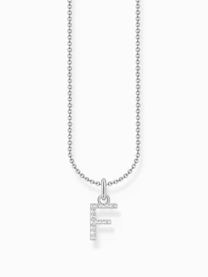 Thomas Sabo KE2245-051-14-L45V Catena d'argento con lettera F signore - Immagine 1 di 3