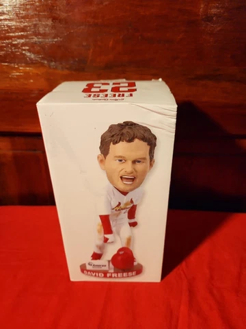 David Freese Bobblehead 9/18/2021 SGA St Louis Cardinals 2011 World Series NIB Cover