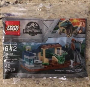LEGO 30382 Jurassic World Baby Velociraptor Playpen, New In Sealed Polybag - Picture 1 of 2