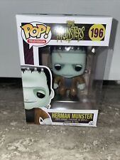 The Munsters Funko POP! TV Herman Munster Vinyl Figure #196 ~Rare/Retired