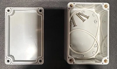 Caja de conexiones de plástico BS hágalo usted mismo estuche 100x68x50 mm - impermeable eléctrico  Foto 1 de 4