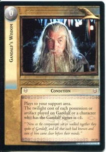 Herr der Ringe CCG Karte MoM 2.C23 Gandalfs Weisheit - Bild 1 von 1