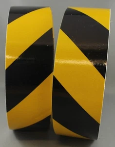 3M Yellow/Black Class 2 (3200 Series) Reflective Tape 50mm x 20m KIT - Picture 1 of 3