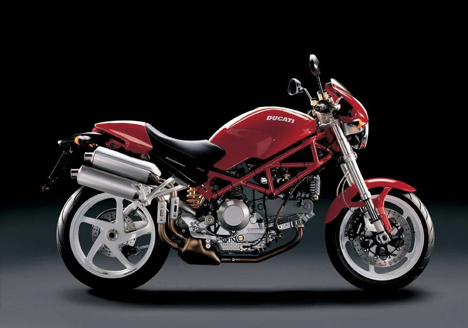Manuale Officina Ducati Monster S2R 1000 Manual on DVD Repair servicie Italian - Imagen 1 de 1
