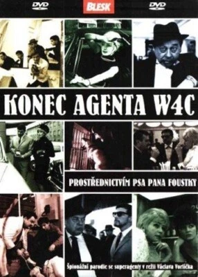End Of Agent W4C (Konec agenta W4C 1967) Czech James Bond spoof English subs DVD - Image 1 of 3