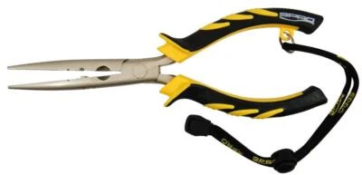 SPRO Bent Long Nose Pliers 23cm Angelzange Quetschhülsenzange Crimpzange - Bild 1 von 3