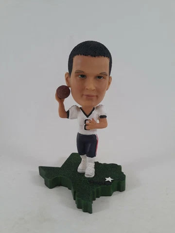 David Carr Houston Texas Bobblehead(H 6.25") base ( 4.5") Nice Condition Cover