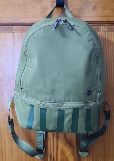 NEW LULULEMON City Adventurer Backpack 17L Aquila Green Twill Multi