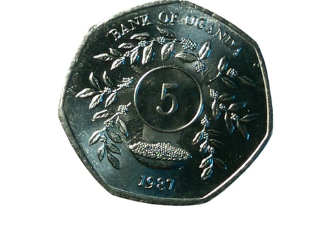 Uganda 5 shillings 1987 Cover