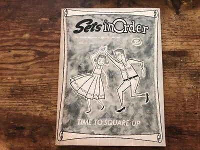 Vintage SETS IN ORDER Official Square Dancing Magazine August 1962 Dance  Foto 1 de 4