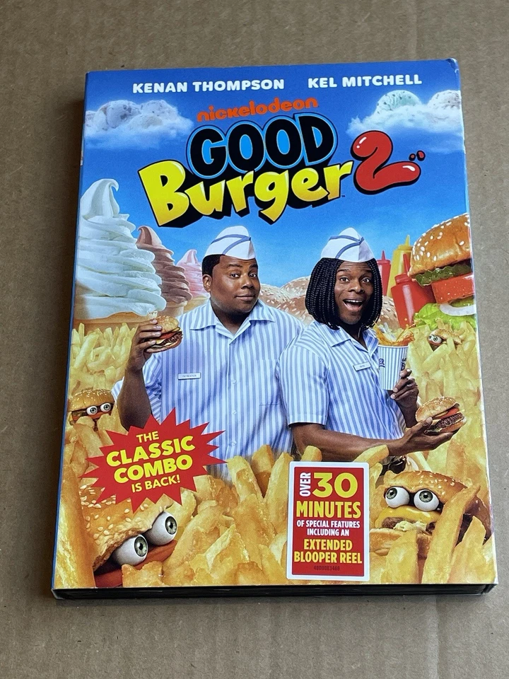 Good Burger DVD 1997 and Good Burger 2 DVD 2023 with Slipcover - Image 1 of 1