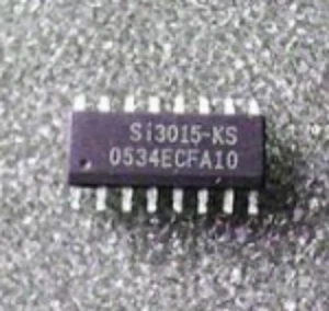 SI3015KS SILICON LABS Telecom Line Mgt IC LINE-SIDE DAA 16 PIN SOIC - Picture 1 of 2