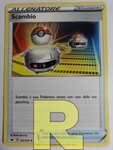 2x Scambio / Switch ® Scudo e Spada 183/202 ® NC ® Pokemon Italiano - Picture 1 of 1