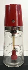 Vintage Cocktail Mixer MIX'N POUR-O-MATIC mit Rezepten auf Glas - Bild 1 von 14