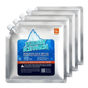 Reusable Ice Pack for Coolers Long Lasting Cooler Ice Packs for Cooler Bag Lu... - Picture 1 of 7