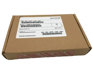 New Sealed Ruckus 10G-SFPP-TWX-0301 Brocade 10G Active 3m FCoE Free Shipping - Picture 1 of 2