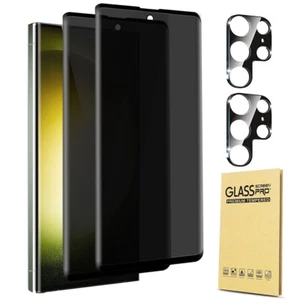 Pour Samsung Galaxy S25 S24 S23 S22 S21+ Protection écran en verre trempé vie privée - Photo 1 sur 13