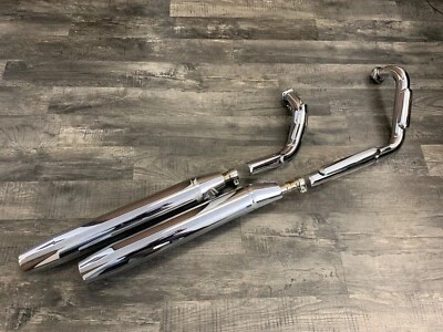 Yamaha 2004 2005 2006 2007 XV1700 Road Star Muffler Exhaust Head Pipes OEM  #2B - Image 1 of 4