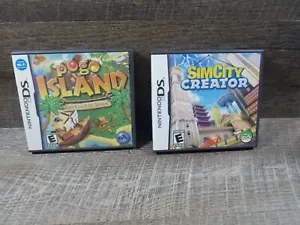 Nintendo DS Video Games: SimCity Creator and Pogo Island, Rated E for Everyone - Picture 1 of 9