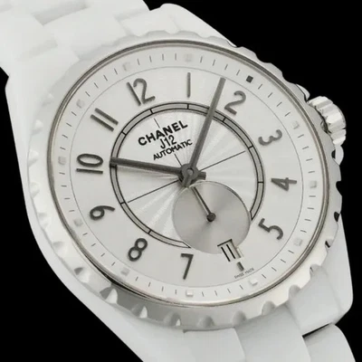 Chanel J12-365 H3836 36mm Ceramic White Dial Automatic #SU239 - Image 1 of 4