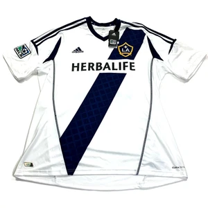 Camiseta deportiva autografiada Adidas XL de LA Galaxy Jack Mcbean 2013 nueva con etiquetas - Imagen 1 de 12