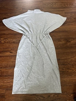 Prolougue - Vestido Gris Cuello Simulado Jersey Pesado Manga Dolman - Talla Pequeña Foto 1 de 4