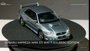 OTTO 1:18 SUBARU IMPREZA WR1 WRX STI SOLBERG EDITION - Zdjęcie 1 z 10