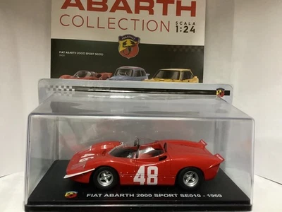 FIAT ABARTH 2000 Sport SE010 1969  Abarth Collection 1/24 metallo - Immagine 1 di 4