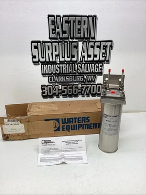 Enfriador de muestras Waters Equipment Co. 9150 316SS NUEVO EN CAJA Foto 1 de 4