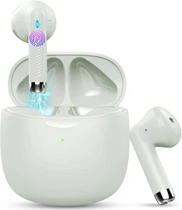 Wireless Earbuds, Bluetooth 5.3 Earbuds Stereo Bass, Bluetooth Headphones in Ear - Picture 1 of 13