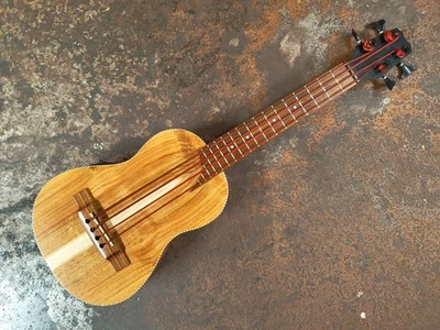 Thomann Bass Ukulele Side Hole With Red Rubber Strings - PLEASE READ - FREEPOST - Image 1 of 4